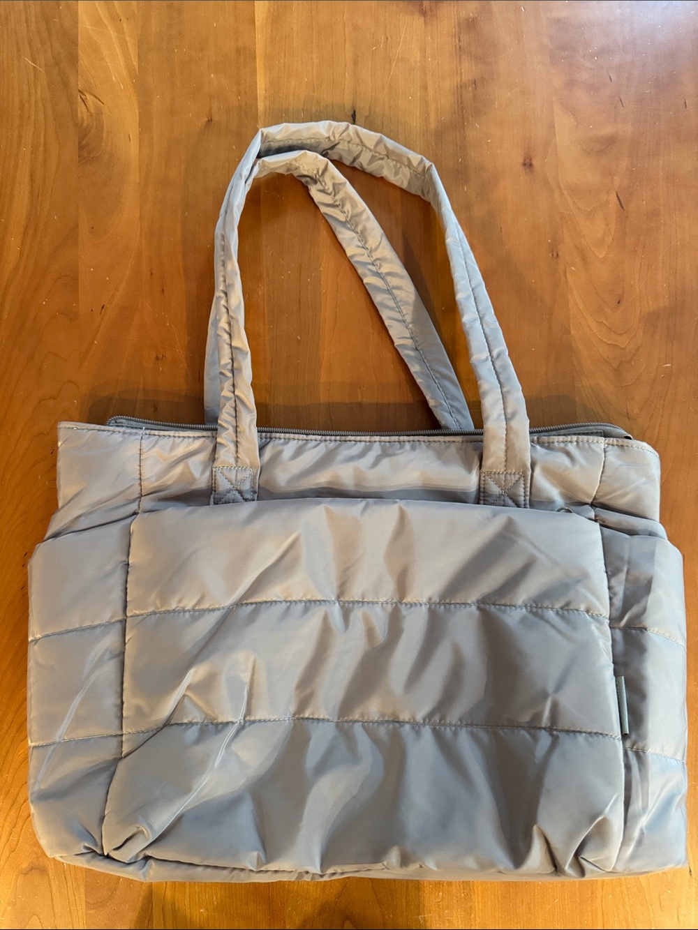 BAGSMART Puffy Tote Bag for Women, Lightweight Work Tote Handbag